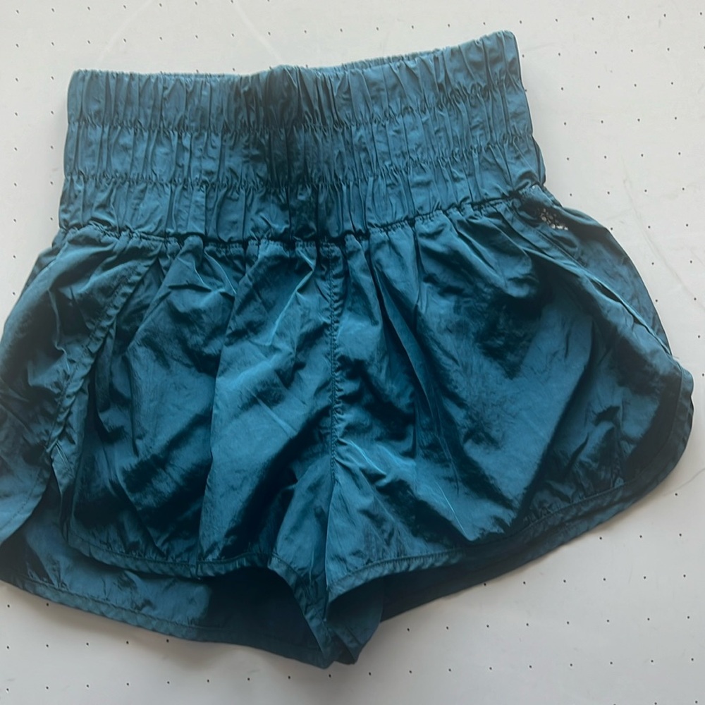 Free People Movement Way Home Shorts Color Emerald.